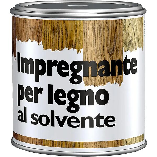 cipir impregnante legno solvente  0,75 l noce scuro pronto all'uso 12-14 m² con 1 l