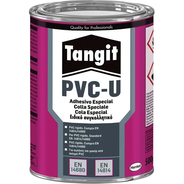 tangit colla  pvc-u con pennello 500 g per unione di pvc rigido