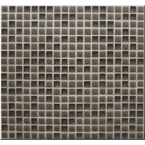 tecnomat mosaico grigna grigio 30,5x30,5x0,6 cm vetro vendita al foglio