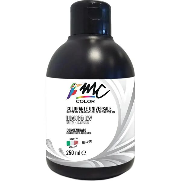 tecnomat colorante universale mc color 250 ml bianco concentrato no voc