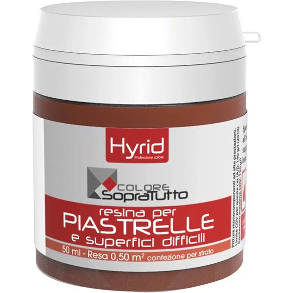 hyrid by covema resina piastrelle hyrid amarena 50 ml per superfici difficili 10 m²  con 1 l pronto uso