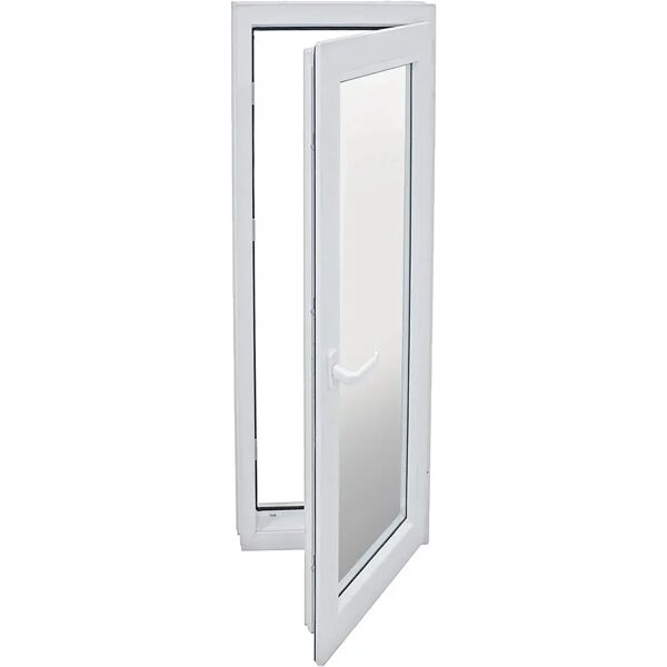 tecnomat porta finestra in pvc bianca 1anta l80xh220 cm sinistra sinistra 80x220 cm (lxh)