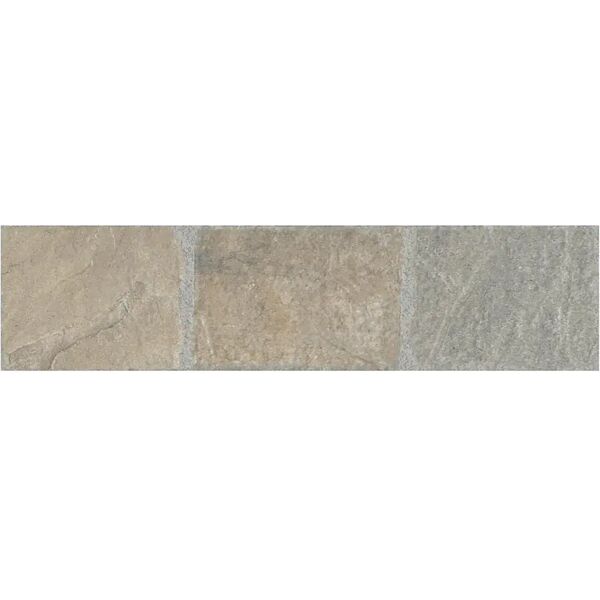 tecnomat battiscopa aia grigio 8x33,3x0,8 cm 8 pezzi pei 3 r10 gres porcellanato