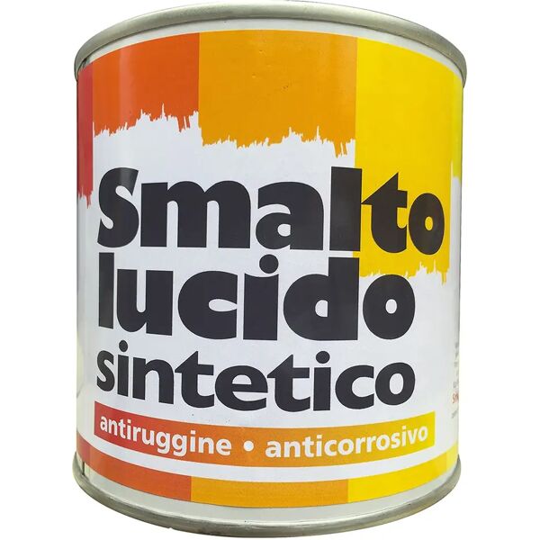 cipir smalto sintetico lucido  testa moro 2,5 l antiruggine 12-14 m² con 1 l da diluire