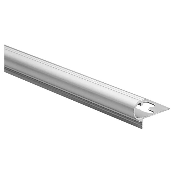 arcansas profilo savestep alluminio argento 270 cm h 32x10 mm