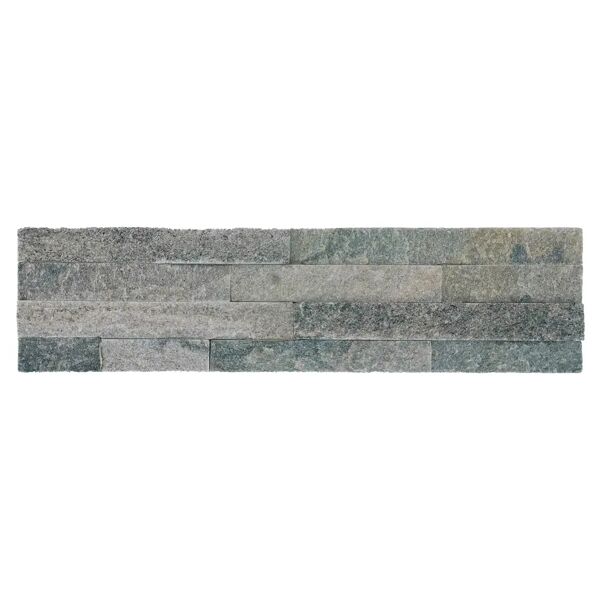 tecnomat placchetta pietra naturale grey quartz 10x40x0,8 - 1,5 cm 12 pezzi 4 liste