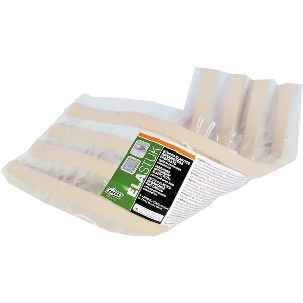 facot sigillante a strisce  elastuk per sigillatura piani cottura e lavelli cucina 450gr bianco