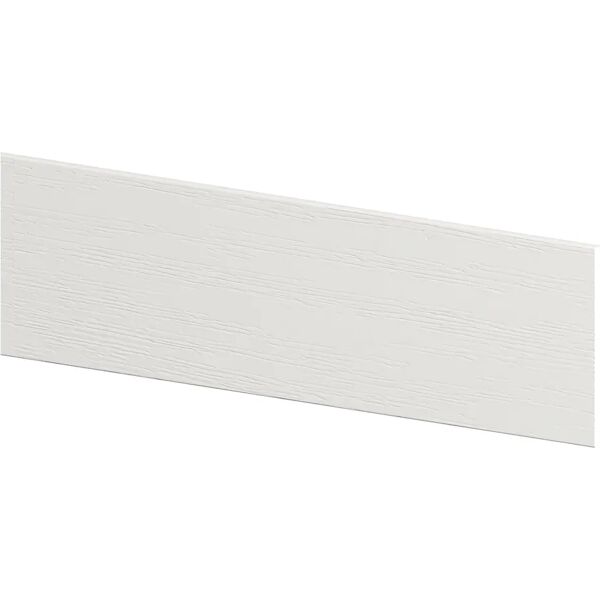 tecnomat coprifilo piatto bianco eff legno   barra 6,5 metri   50x3 mm