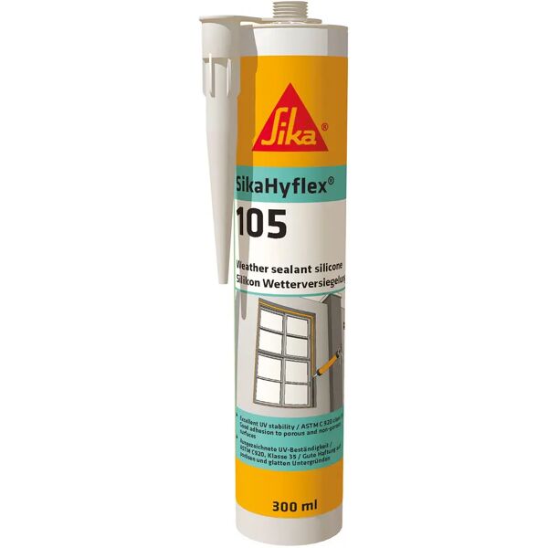 sika silicone neutro  105 per lattoneria grigio 300 ml