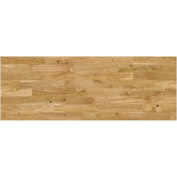 tecnomat parquet stratificato rovere nat 14 mm 1 strip resa 0,5 m²/pacco stecca da  110x660 mm