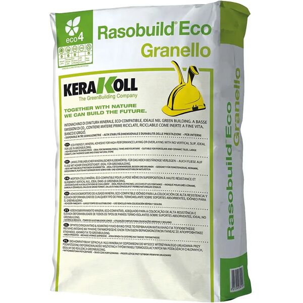 tecnomat rasante rasobuild granello bianco finitura intonaco civile per interno e esterno 25 kg