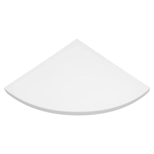 tecnomat mensola ad angolo in mdf bianco 25x25 cm (hxl) spessore 18 mm