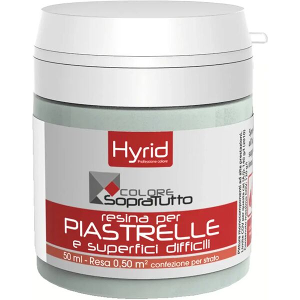 hyrid by covema resina piastrelle hyrid giada 50 ml per superfici difficili 10 m²  con 1 l pronto uso