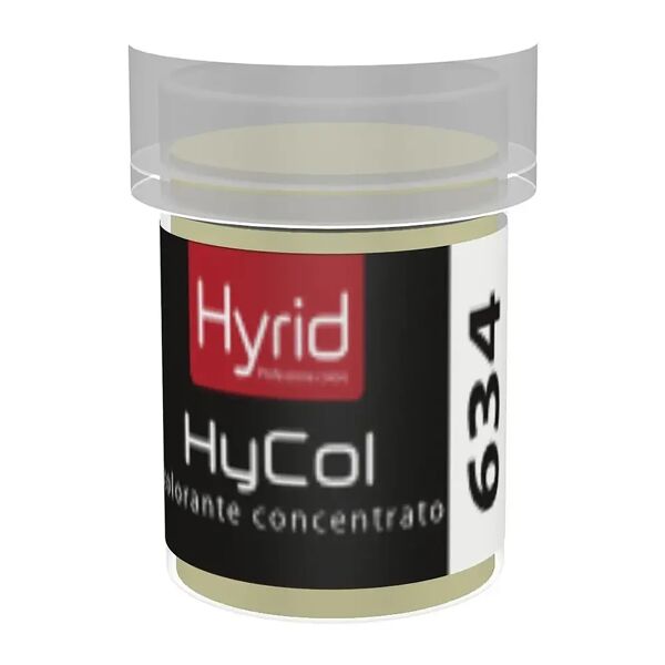 hyrid by covema colorante concentrato hycol 634 hyrid verde acido medio 20 ml per finiture decorative