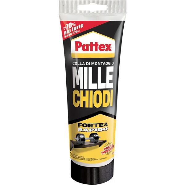 pattex millechiodi  350 g colla di montaggio multi materiali bianco