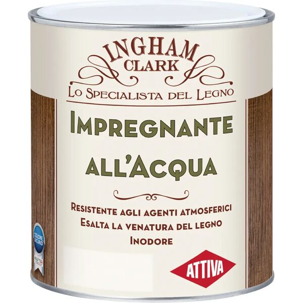 attiva impregnante acqua  ingham clark 2,5 l incolore finitura cerata