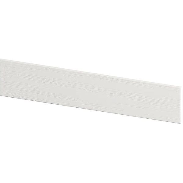 tecnomat coprifilo piatto bianco eff legno   barra 6,5 metri   30x3 mm