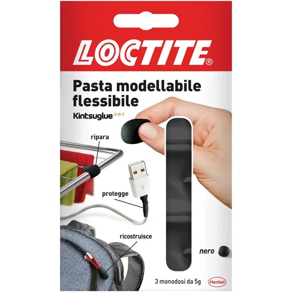 loctite pasta per riparare  kintsuglue 3x5 g nera modellabile monocomponente