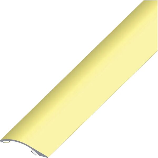 tecnomat profilo adesivo alluminio ottone 38,5x7,5mm 1m