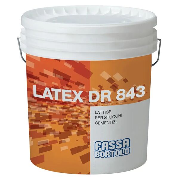 fassa latex dr 843 lattice elastico 5 kg sigillanti per fughe interni e esterni