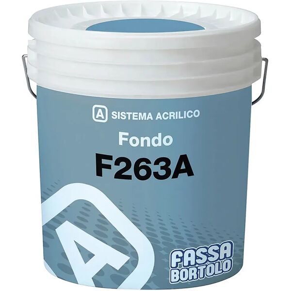 fassa fondo riempitivo f263a  5 l bianco effetto intonaco interno 4-6 m² con 1 l da diluire