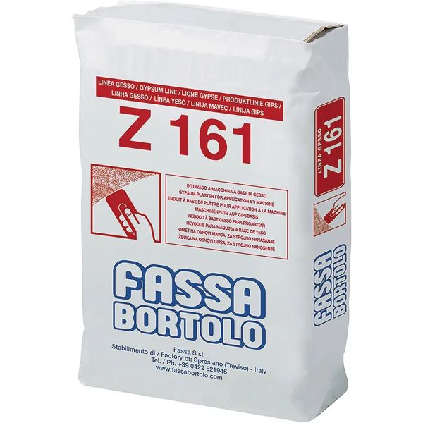 tecnomat intonaco fassa base gesso e perlite z161 per locali asciutti per interni 25 kg