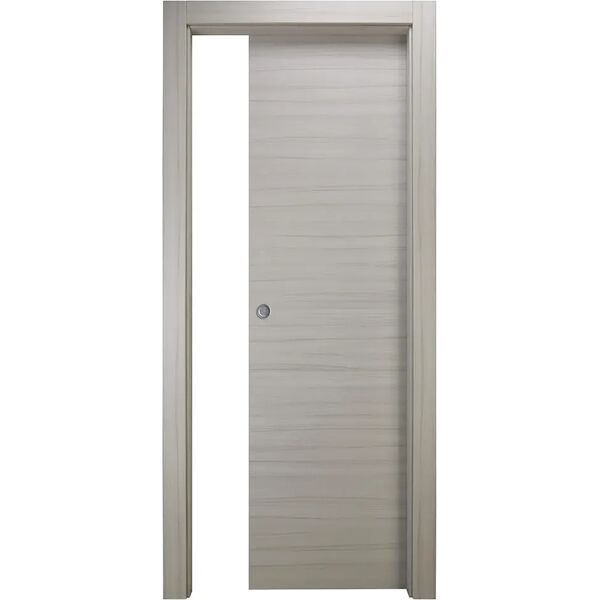 zanini porta da interno scorrevole interno muro bea  80x210 cm (lxh) reversibile