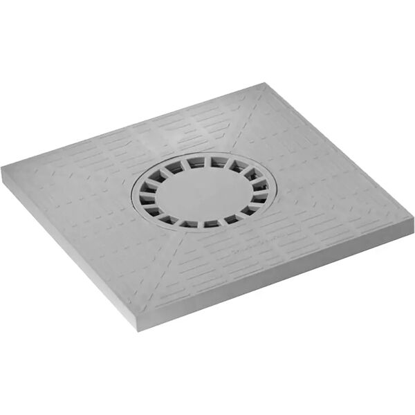 tecnomat coperchio per pozzetto con sifone 40x40 cm polipropilene ispezionabile