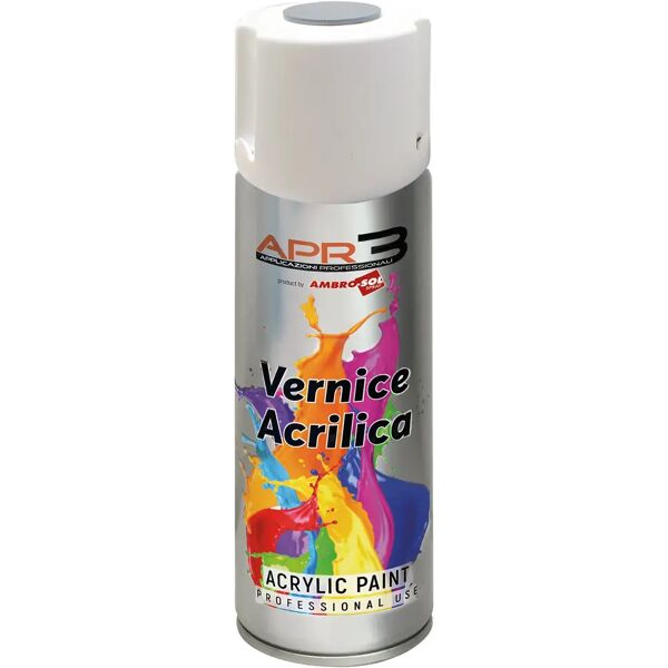 ambrosol smalto spray apr3 by  lucido trasparente 400 ml 5 m² con 1 l