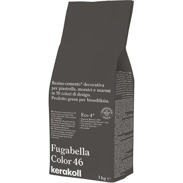 kerakoll stucco fugabella color  46 3 kg fuga 0-20 mm uso interno ed esterno