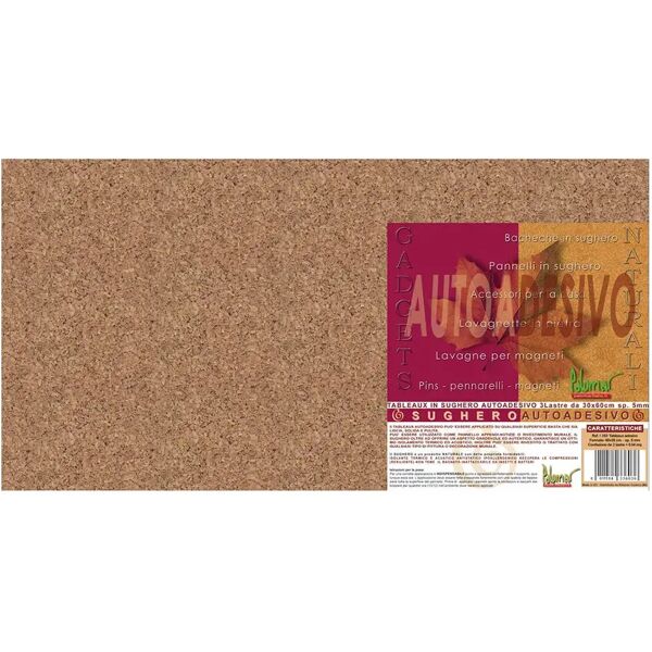 tecnomat rivestimento sughero tableaux palomar adesivo 3 lastre 30 x 60 cm spessore 5 mm