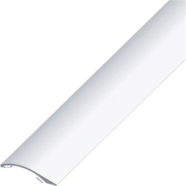 tecnomat profilo adesivo alluminio argento 38,5x7,5mm 2m