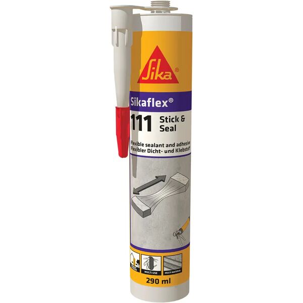 sika adesivo sigillante  111 universale grigio 290 ml