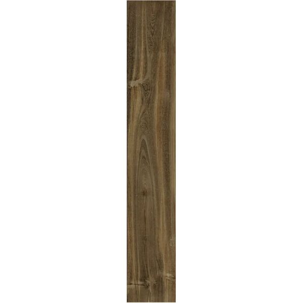 tecnomat pavimento esterno bosco marrone 20x120x0,85 cm pei3 r12  gres porcellanato