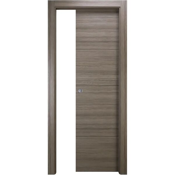 zanini porta da interno scorrevole interno muro milena  70x210 cm (lxh) reversibile