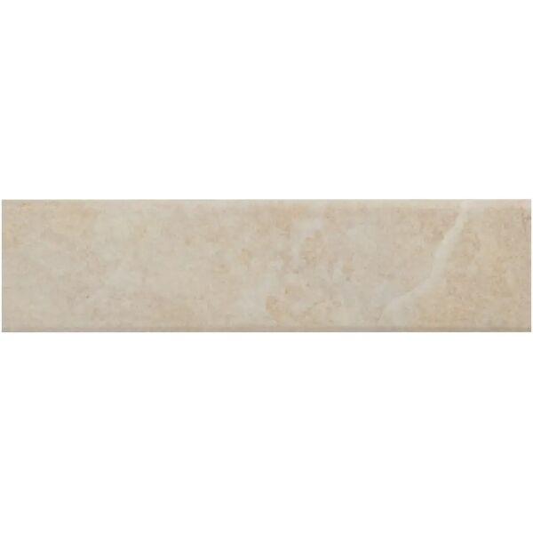 tecnomat battiscopa tevere beige  8x33,3x0,8 cm gres porcellanato