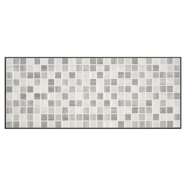 ceramiche_moma rivestimento bagno travertino mosaico grigio 20x50x0,7 cm bicottura