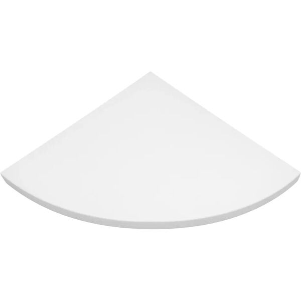 tecnomat mensola ad angolo in mdf bianco 35x35 cm (hxl) spessore 18 mm