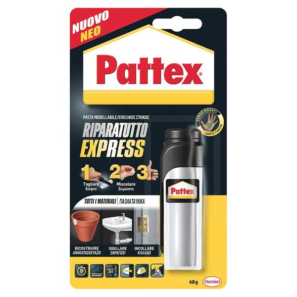 pattex ripara express universale  48 g per tutti i materiali