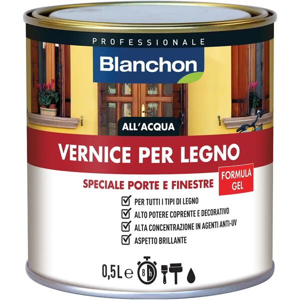 tecnomat vernice legno serramenti blanchon 0,5 l noce antico copre e decora 12 m² con 1 l