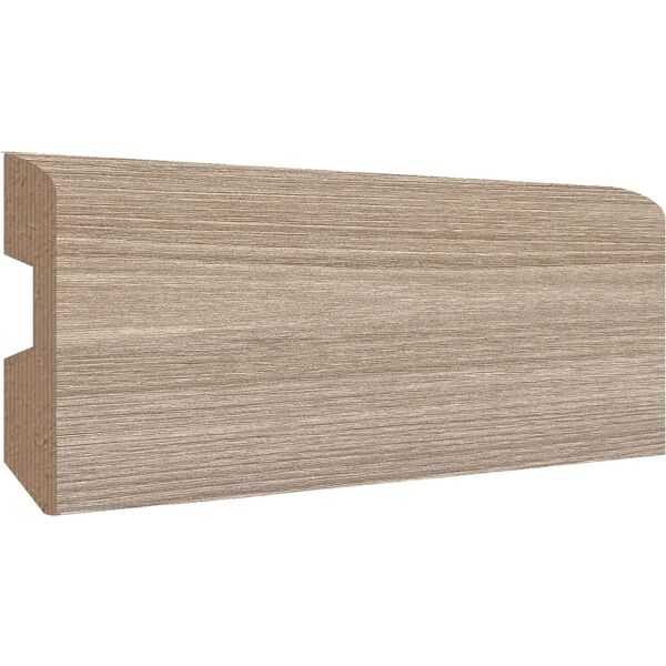 tecnomat battiscopa in mdf teak beige 2280x70 mm (lxh) sp 14 mm