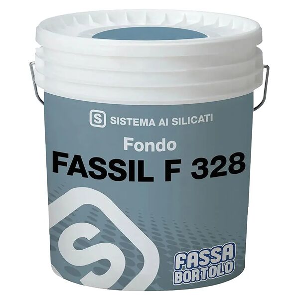 fassa fondo fissativo fassil f 328  16 l per cicli ai silicati 7-9 m² con 1 l  da diluire