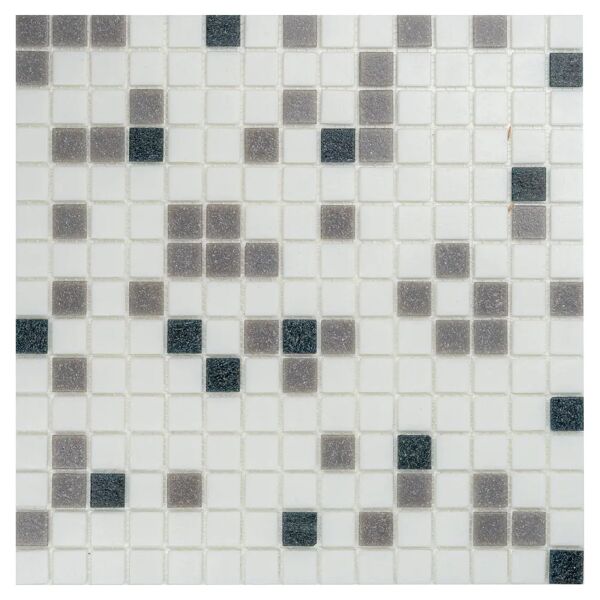 tecnomat mosaico glass paste mix grigio nero  bianco 32,7x32,7x0,4 cm
