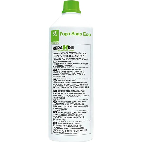 kerakoll detergente fuga soap eco  per pulizia residui