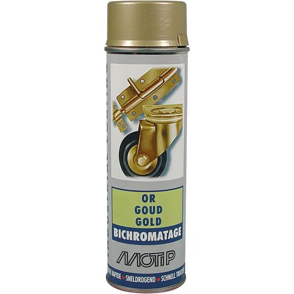 motip smalto spray  nitro cellulosa  oro per ritocchi color oro 500 ml