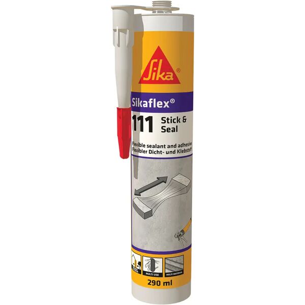 sika adesivo sigillante  111 universale bianco 290 ml