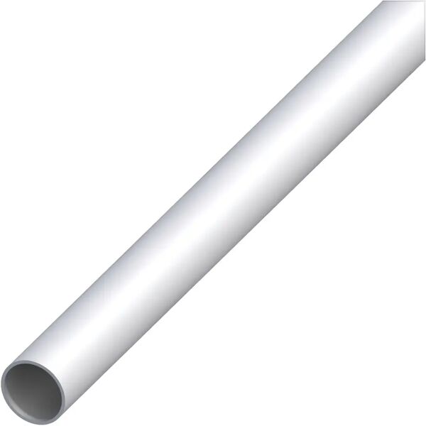 alfer aluminium tubo tondo alluminio anodizzato Ø 8x1 mm 2 m argento