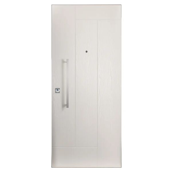 abitaly porta blindata new jersey classe 3  apertura spinta a destra  l90xh210 cm