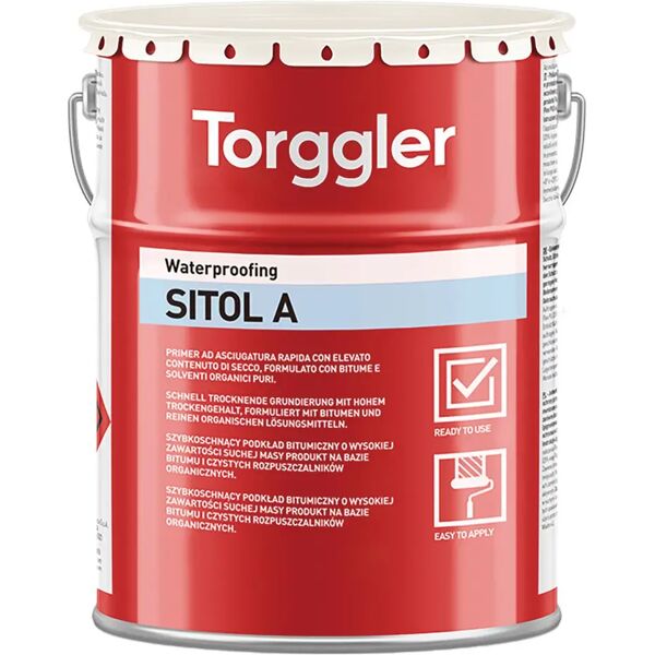 torggler pittura bituminosa  5 l sitol e protegge dalla corrosione legno metallo e cls