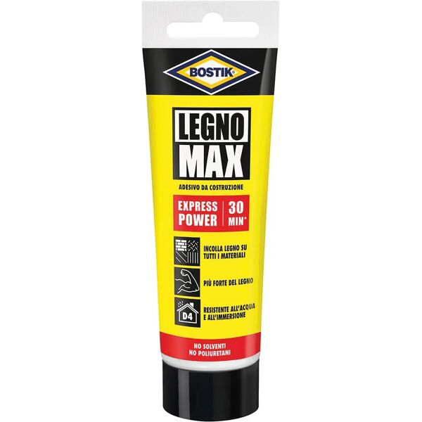 bostik colla  legno max express 100 g legno su tutti i materiali 100 g